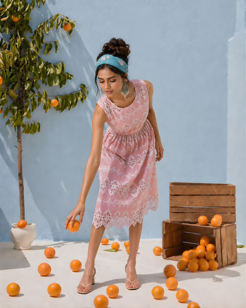 Peach Please Dress (Made to Order)