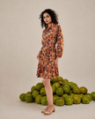 Autumn Petal Dress (Made to Order)