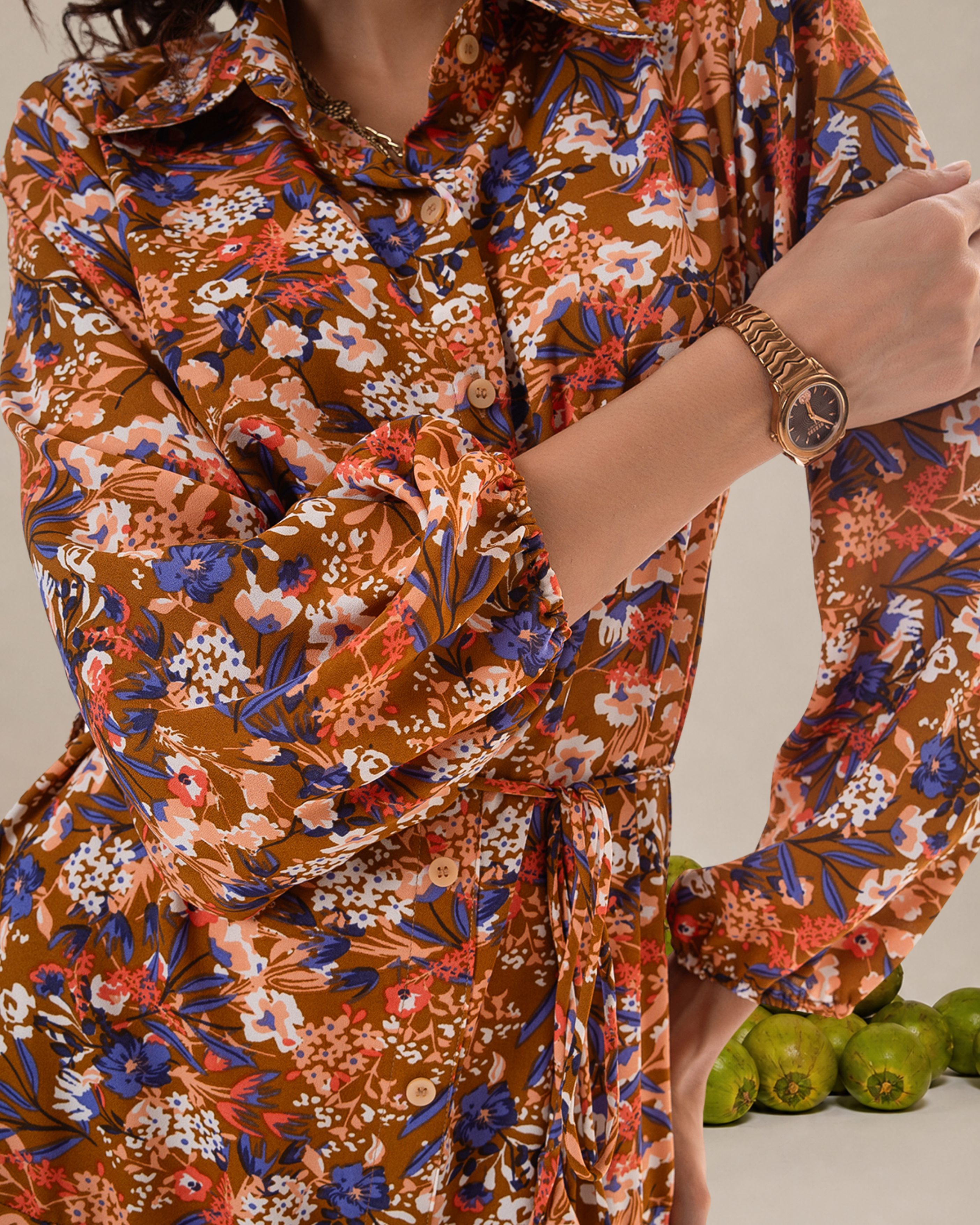 Autumn Petal Dress (Made to Order)