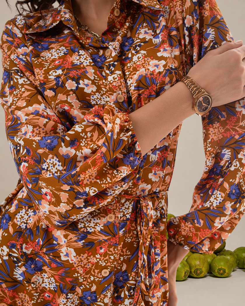 Autumn Petal Dress (Made to Order)