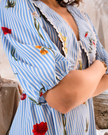 Meadow Stripes Dress (Made to Order)