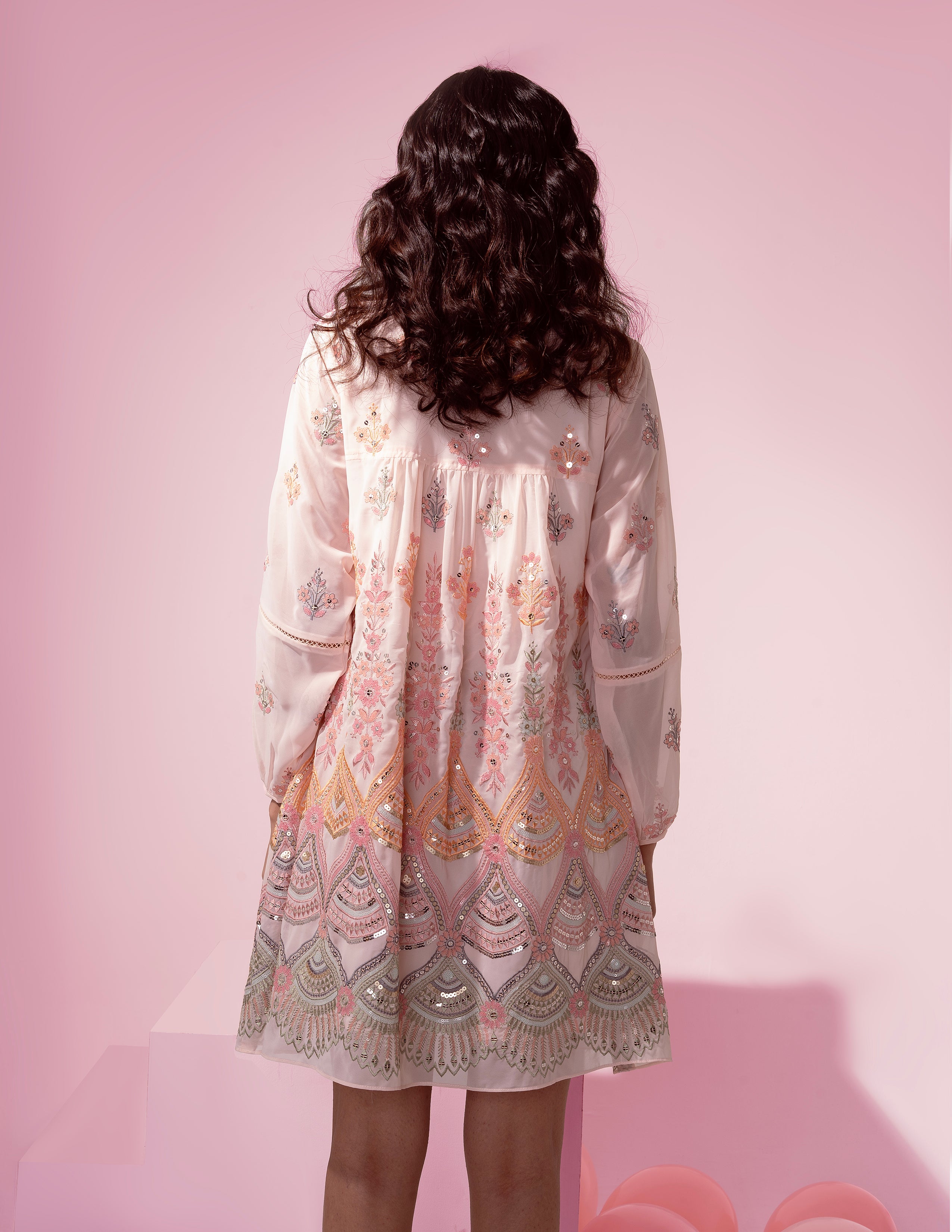 Bohemian Day Dress (Ready to Ship)
