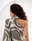 Olive Mirage Dress (Ready to Ship)