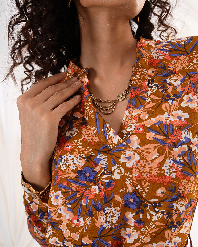 Autumn Whispers Dress (Made to Order)