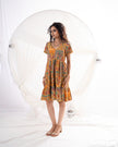 Amber Bloom Dress (Ready to Ship)