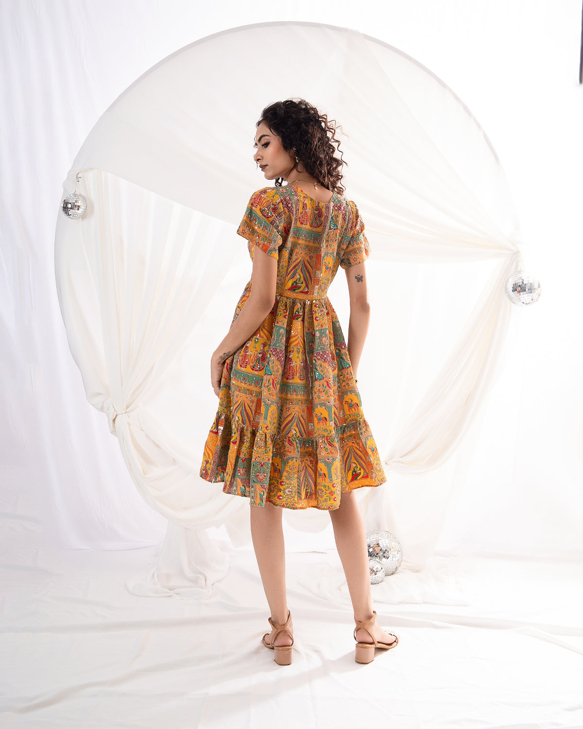 Amber Bloom Dress (Ready to Ship)