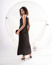 Noir Muse Slip Dress (Made to Order)