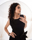 Midnight Bow Dress (Made to Order)