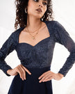 Midnight Soirée Dress (Ready to Ship)