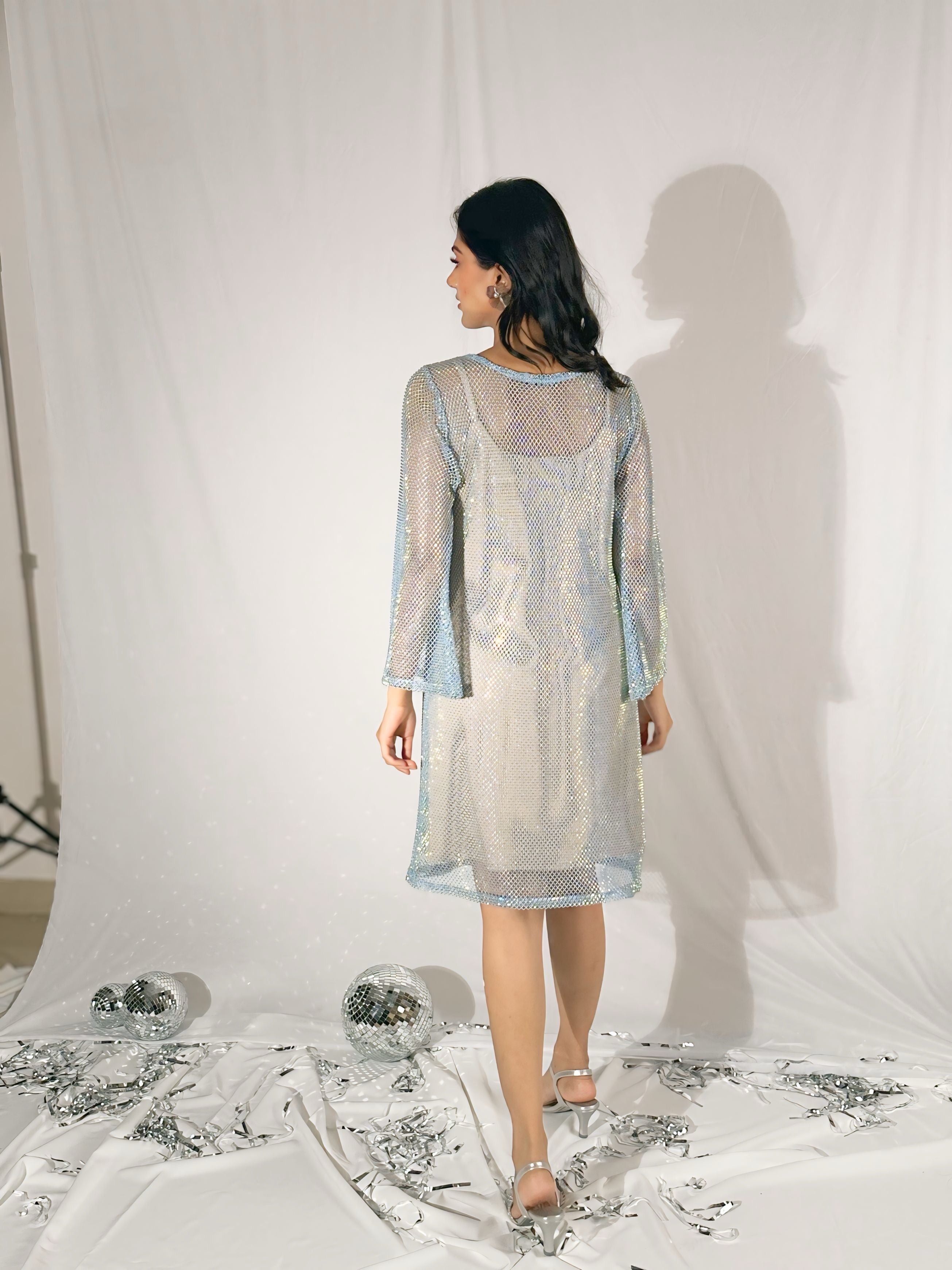Moonbeam Mesh Dress (Made to Order)