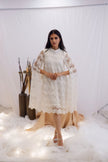 Ivory Lace Cape Dress (Ready to Ship)