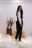 Classic Monochrome Co-Ord Set (Ready to Ship)