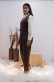 Cocoa Corset Co-Ord Set (Ready to Ship)