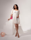 White Skater Dress (Ready to Ship)